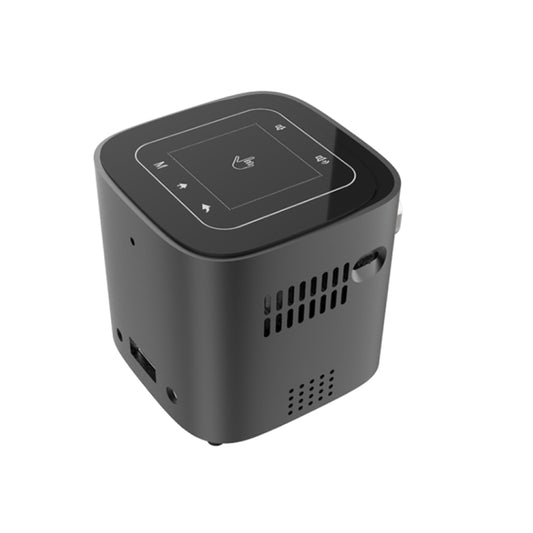 WEJOY DL-S12 Mini Portable 50 ANSI Lumens DLP Smart Projector with Remote Control & Holder, Android 7.1.2, 2GB DDR3+16GB, RK3128 Quad Core ARM Cortex-A7 up to 1.2GHz, Support WiFi / USB / Audio OUT / DC IN