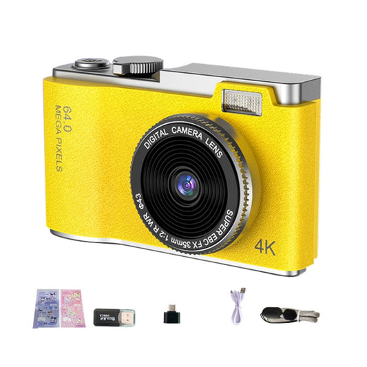 LK003 2.4 inch Dual-lens 4K HD CCD Camera Retro Kids Camera, LK003