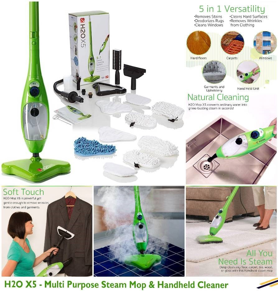 Mop X5 5-in-1 Steam-Cleaning Machine
