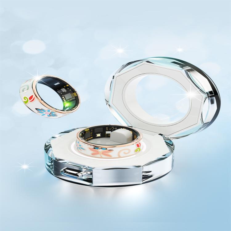 R18 SIZE 11 Smart Ring, Support Heart Rate / Blood Oxygen / Sleep / Care For Faimilies