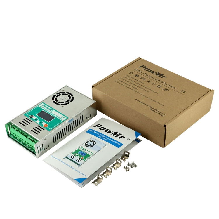 PowMr Solar Charge and Discharge Controller with Fan, HHJ-30A, HHJ-40A, HHJ-50A, HHJ-60A