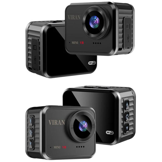 VIRAN Mini V8 Portable HD Action Camera Cycling Outdoor Dashboard Camera, Mini V8