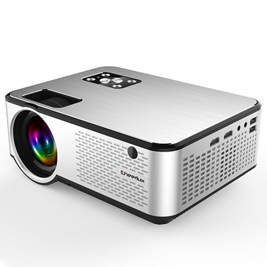 Cheerlux C9 1280x720 720P HD Smart Projector, Support HDMI x 2 / USB x 2 / VGA / AV, C9 (Black), C9, C9 (Black Grey)