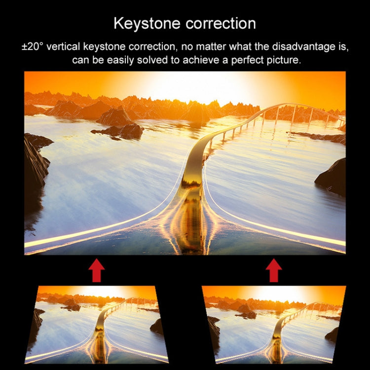 Cheerlux C9 1280x720 720P HD Smart Projector, Support HDMI x 2 / USB x 2 / VGA / AV, C9 (Black), C9, C9 (Black Grey)