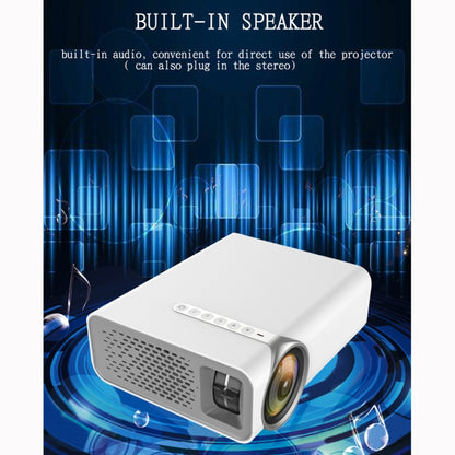 YG520 800x480 1800LM Mini LED Projector Home Theater, Support HDMI & AV & SD & USB & VGA, Mobile Phone Version, Mobile Phone Version