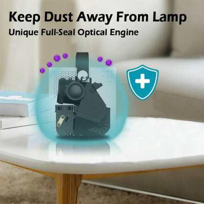 WEJOY Y2 1920x1080P 100 ANSI Lumens Portable Home Theater LED HD Digital Projector, Touch Control Version, Android 9.0, 2G+16G,, Y2 Touch Control Version US Plug, Y2 Touch Control Version EU Plug, Y2 Touch Control Version UK Plug                       ...