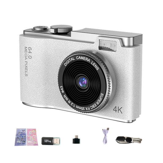LK003 2.4 inch Dual-lens 4K HD CCD Camera Retro Kids Camera, LK003