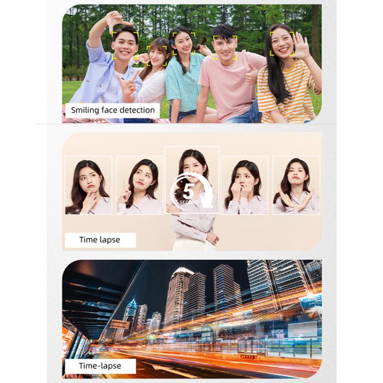 DC15 2.4 inch 18X Digital Zoom Camera 4K HD Video 64MP Shooting