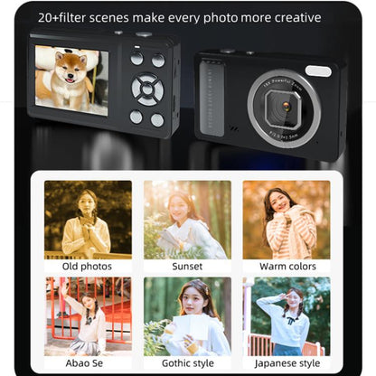 DC15 2.4 inch 18X Digital Zoom Camera 4K HD Video 64MP Shooting