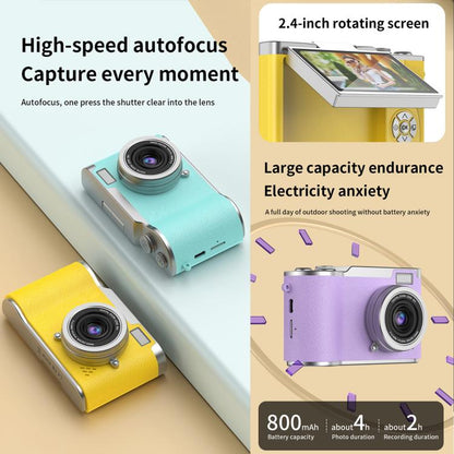 LK007 2.4 inch HD CCD Camera Retro Kids Camera, LK007