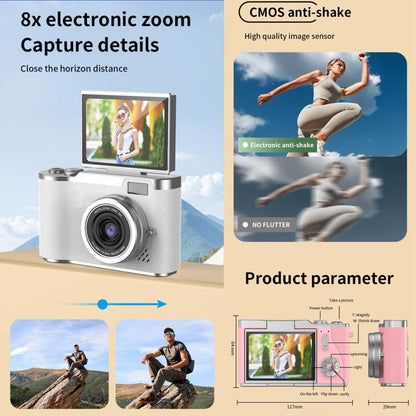 LK007 2.4 inch HD CCD Camera Retro Kids Camera, LK007