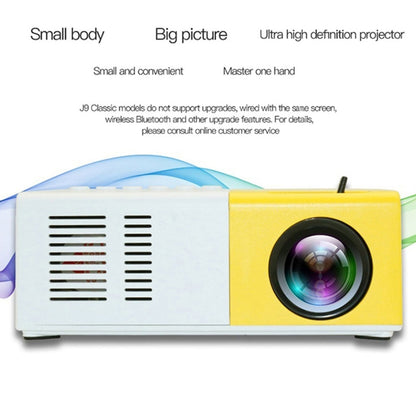 J9 1920x1080P 15 ANSI Portable Home Theater Mini LED HD Digital Projector, Basic Version,, EU Plug, US Plug, UK Plug, AU Plug