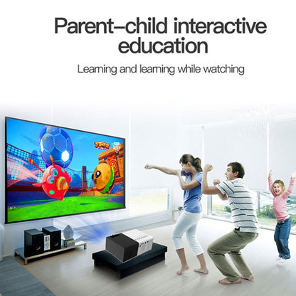 J9 1920x1080P 15 ANSI Portable Home Theater Mini LED HD Digital Projector, Basic Version,, EU Plug, US Plug, UK Plug, AU Plug