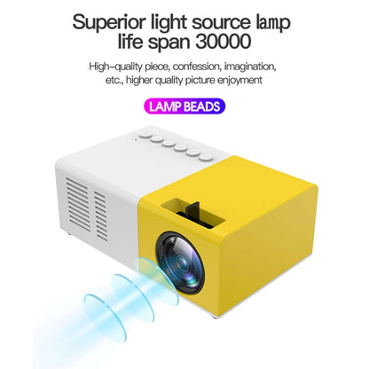 J9 1920x1080P 15 ANSI Portable Home Theater Mini LED HD Digital Projector, Basic Version,, EU Plug, US Plug, UK Plug, AU Plug
