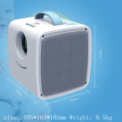 Q2 LED 1080P Mini Portable Projector Children Projector, EU Plug, US Plug, UK Plug, AU Plug