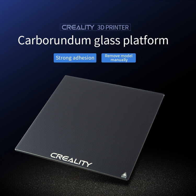 Creality Carborundum Glass Plate Platform Heated Bed Build Surface for Ender-3 3D Printer Part