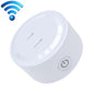 10A Round Shape WiFi Mini Plug APP Remote Control Timer Smart Socket, Support Alexa & Google Home, AC 100-240V, JP / US Plug