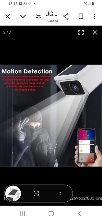 Solar Powered WiFi Camera