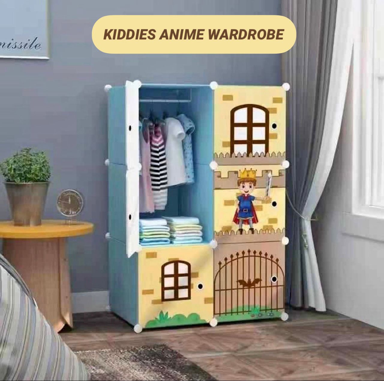 Kiddies Anime Wardrobe - 4 Design Options!