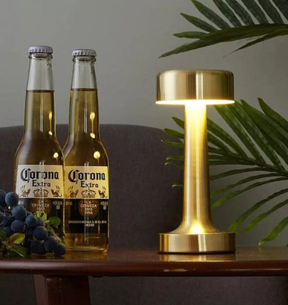 RECHARGEABLE Dumbbell-shaped LED Table Lamp Touch 3 Colour Modes 6000K