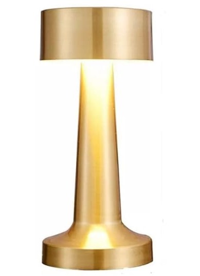 RECHARGEABLE Dumbbell-shaped LED Table Lamp Touch 3 Colour Modes 6000K