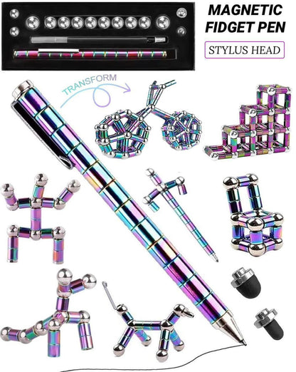 Magnetic Fidget Pen Stylus Head