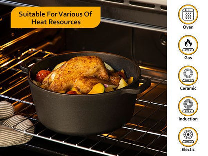 Aiyi 2in1 Cast-iron Combo Set