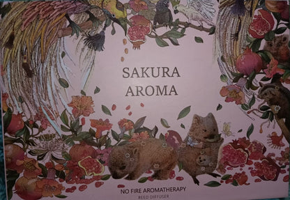 Essential Oil Scented Candle and Diffuser Set - in Gift Box