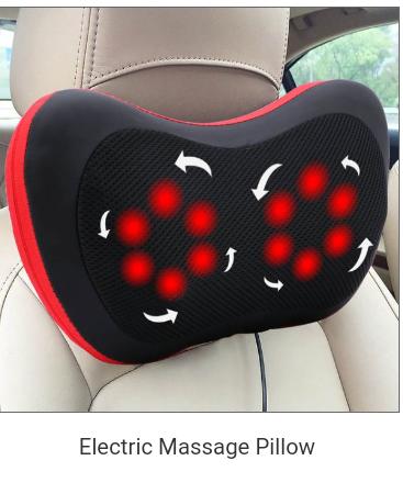 Robotic Cushion Massager with Car Adapter