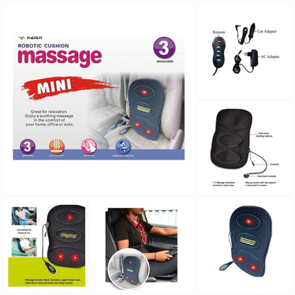 Robotic Cushion Massager with Car Adapter
