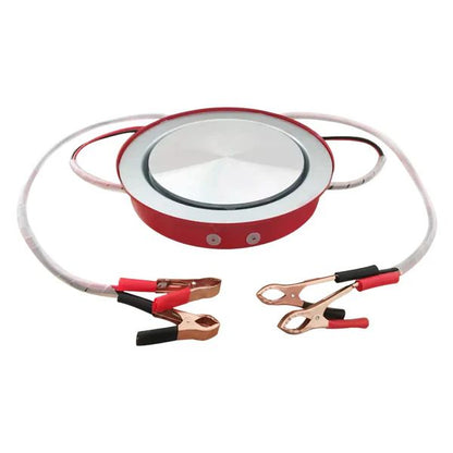 Single Plate Stove with Battery Leads - 12V 450W