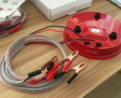 Single Plate Stove with Battery Leads - 12V 450W