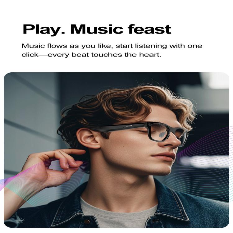S336 Smart Glasses, Support AI Object Recognition / AI Conversations / Voice Call