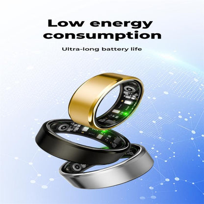 R100 SIZE 11 Smart Ring, Support Heart Rate / Blood Oxygen / Sleep Monitoring / Remote Photography