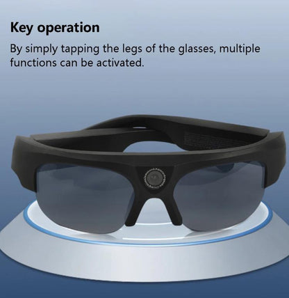 Multifunctional Video Camera Photo Recorder Bluetooth Smart Sports Glasses, With 256G 4-in-1 Card Reader, With 128G 4-in-1 Card Reader, With 64G 4-in-1 Card Reader, With 32G 4-in-1 Card Reader, With 16G 4-in-1 Card Reader