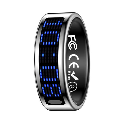 SR16 SIZE 9 Smart Ring, Support Heart Rate / Blood Oxygen / Sleep Monitoring / Multiple Sports Modes
