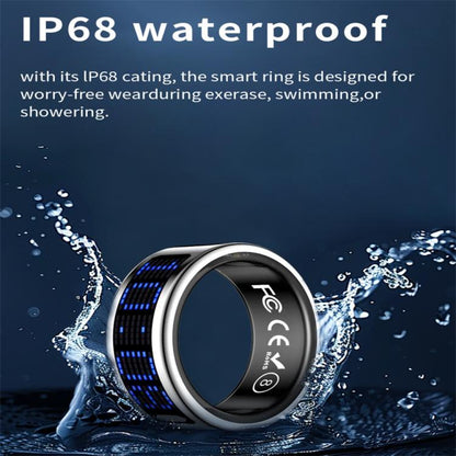 SR16 SIZE 11 Smart Ring, Support Heart Rate / Blood Oxygen / Sleep Monitoring / Multiple Sports Modes