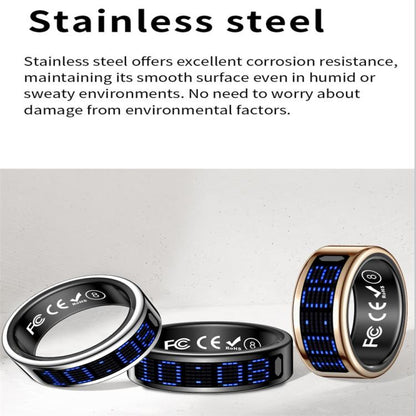 SR16 SIZE 11 Smart Ring, Support Heart Rate / Blood Oxygen / Sleep Monitoring / Multiple Sports Modes
