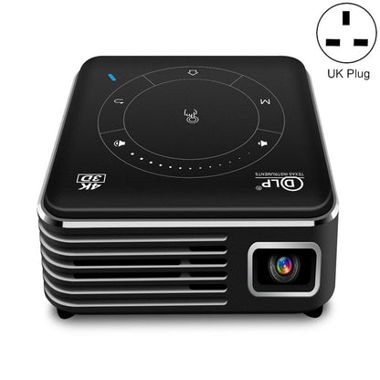 P11 4K HD DLP Mini 3D Projector 4G + 32G Smart Micro Convenient Projector, US Plug, UK Plug, EU Plug, AU Plug