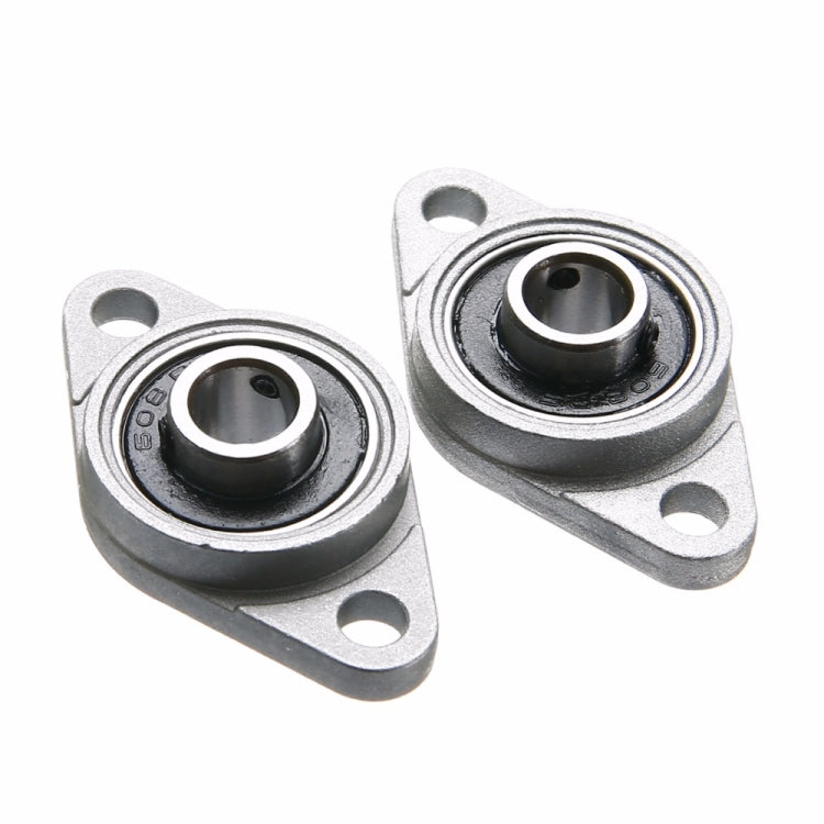 2 PCS  Diamond KFL-08 000 001 Bearing Housing Zinc Alloy Miniature Housing Bearing 3D Printer Accessories Universal, KFL08 (inner diameter 8), KFL000 (inner diameter 10), KFL001 (inner diameter 12)