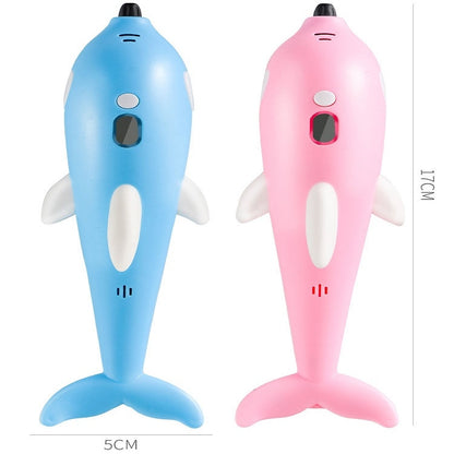 3D Printing Pen Three-Dimensional Painting Graffiti Brush, Dolphin Pink