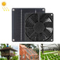 3W High Speed and Long Life Outdoor Solar Pet Exhaust Fan, 3W