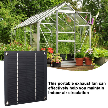 3W High Speed and Long Life Outdoor Solar Pet Exhaust Fan, 3W