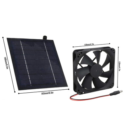 20W Solar Mini Fan Bathroom Kitchen Solar Exhaust Fan, Al-043 20W