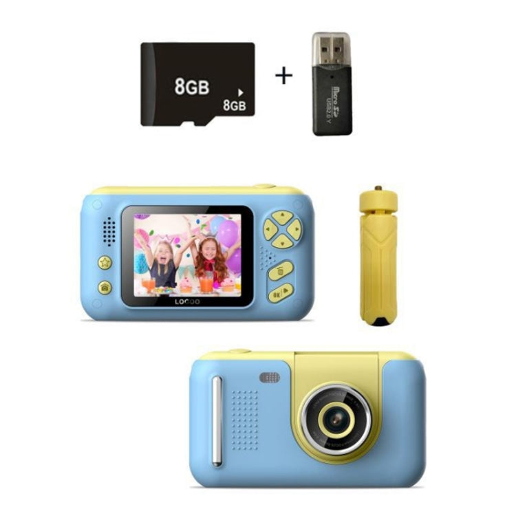 2.4 Inch Children HD Reversible Photo SLR Camera, Pink, Yellow Blue, Pink With Bracket, Yellow Blue With Bracket, Pink + 8G Memory Card + Card Reader, Pink + 16G Memory Card + Card Reader, Pink + 32G Memory Card + Card Reader���������������������������...