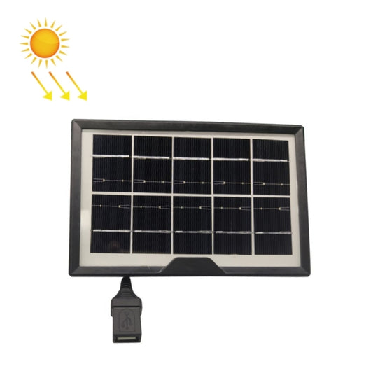 Small Table Lamp Flashlight With USB Female Head 5V/1.8W Solar Panel, Solar Panel