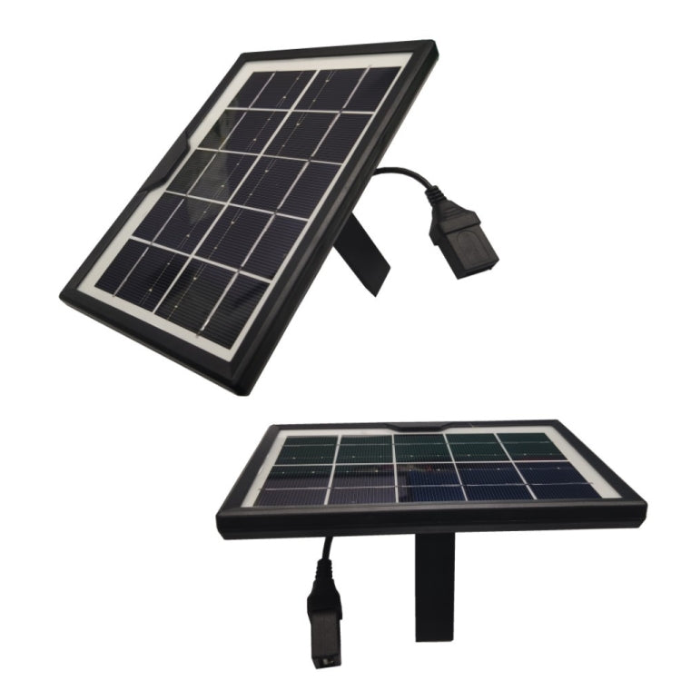 Small Table Lamp Flashlight With USB Female Head 5V/1.8W Solar Panel, Solar Panel