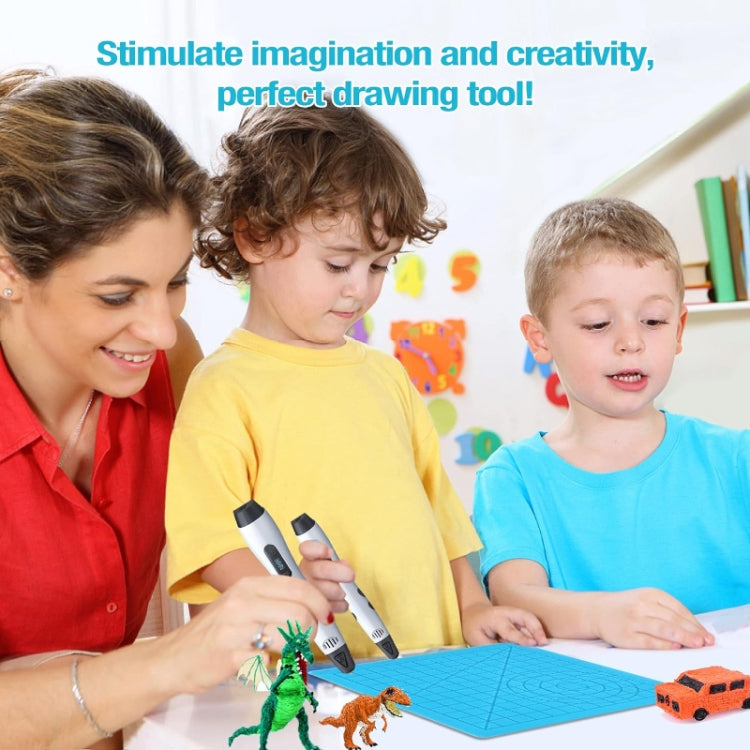 3D Printing Pen Copy Silicone DIY Painting Template Mat, Blue, Green, Transparent, Blue Large, Green Large, Transparent Large