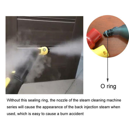 10pcs / Set For Karcher SC2 / SC3 / SC4 / SC5 Steam Cleaner O-Ring Sealing Rubber Ring