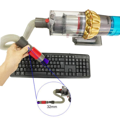 Vacuum Cleaner Dusting Streak Free Soft Brush Replacement Accessory Set, 32mm Soft Brush, 32mm Soft Brush+Connector For Dyson V8, 32mm Soft Brush+DC Connector, 32mm Soft Brush+35mm Connector, 32mm Soft Brush+Connector For Shark